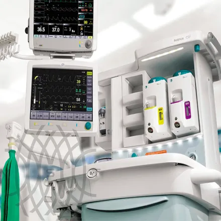 GE Avance CS2 наркозно-дыхательный аппарат